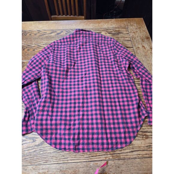 Frank&Eileen Eileen Black &pink plaid sz Small - Picture 4 of 4